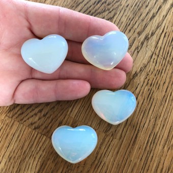 Opalite Heart - 3cm