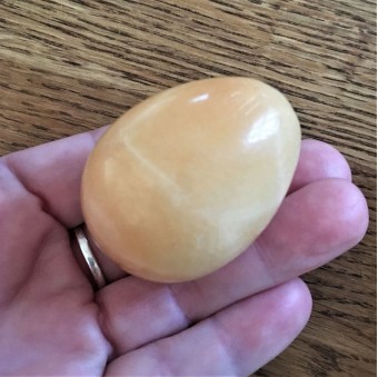 Orange Calcite Egg  - 4.5cm