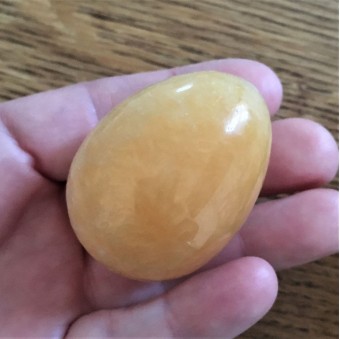 Orange Calcite Egg  - 4.5cm