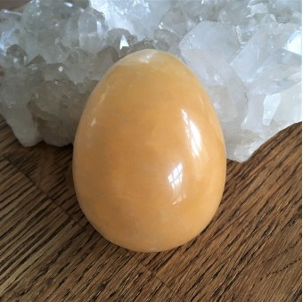 Orange Calcite Egg  - 4.5cm