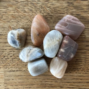 Peach Moonstone Tumblestone