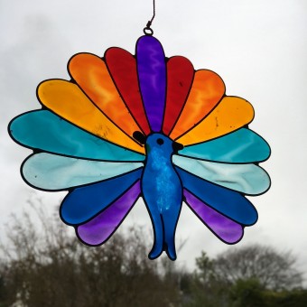 Peacock Suncatcher