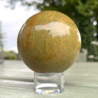 Pistachio Jasper Sphere 'B' - 9cm