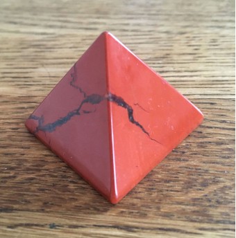 Red Jasper Pyramid 'A' - 35mm