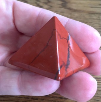 Red Jasper Pyramid 'A' - 35mm