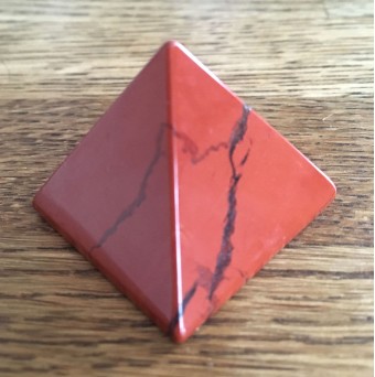 Red Jasper Pyramid 'A' - 35mm