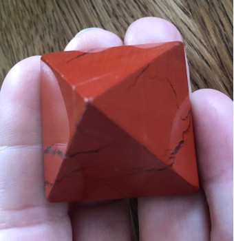 Red Jasper Pyramid 'B' - 35mm