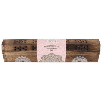 Rose Incense Stick Wooden Box Set