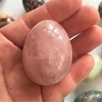 Rose Quartz Egg  - 4.7cm