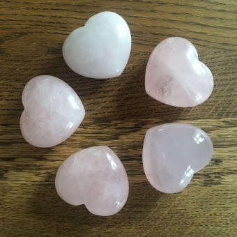 Rose Quartz Heart - 4cm