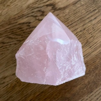 Rose Quartz Raw Base Point 'C' - 436g