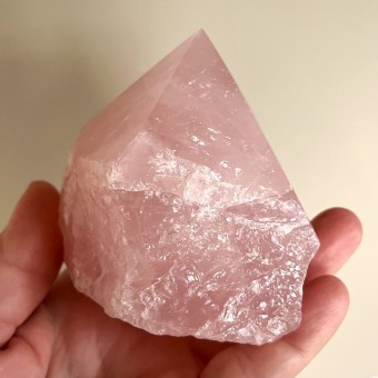 Rose Quartz Raw Base Point 'C' - 436g