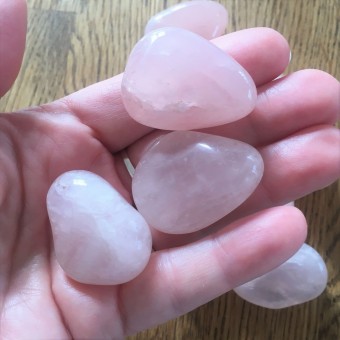 Rose Quartz Tumblestone  (large)