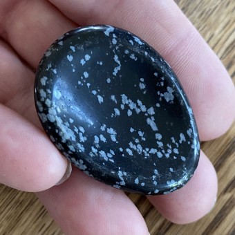 Snowflake Obsidian Worrystone