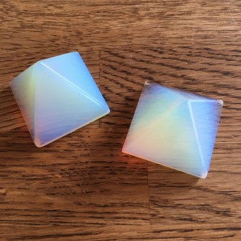 Opalite Pyramids - 35mm