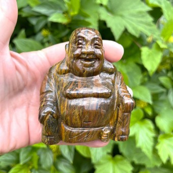 Tiger Iron Buddha 'B'  - 7.5cm
