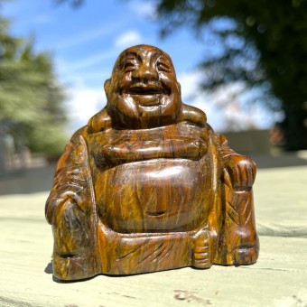Tiger Iron Buddha 'B'  - 7.5cm