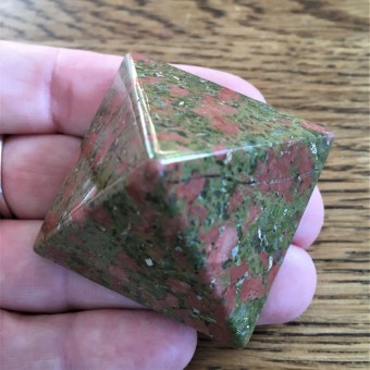 Unakite Pyramid - 40mm