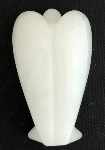 White / Snow Quartz 50mm Angel