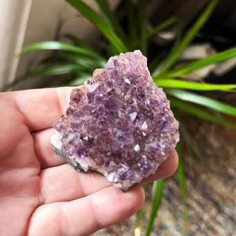 Amethyst Druzy B - 94g  5cm