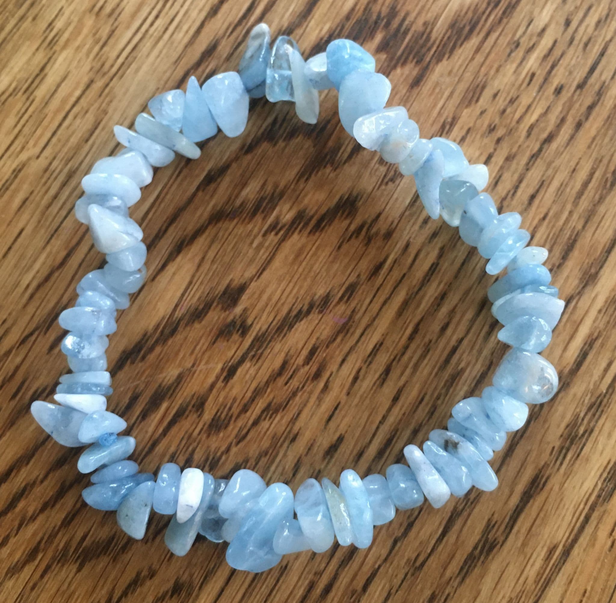 Aquamarine Chipstone Bracelet