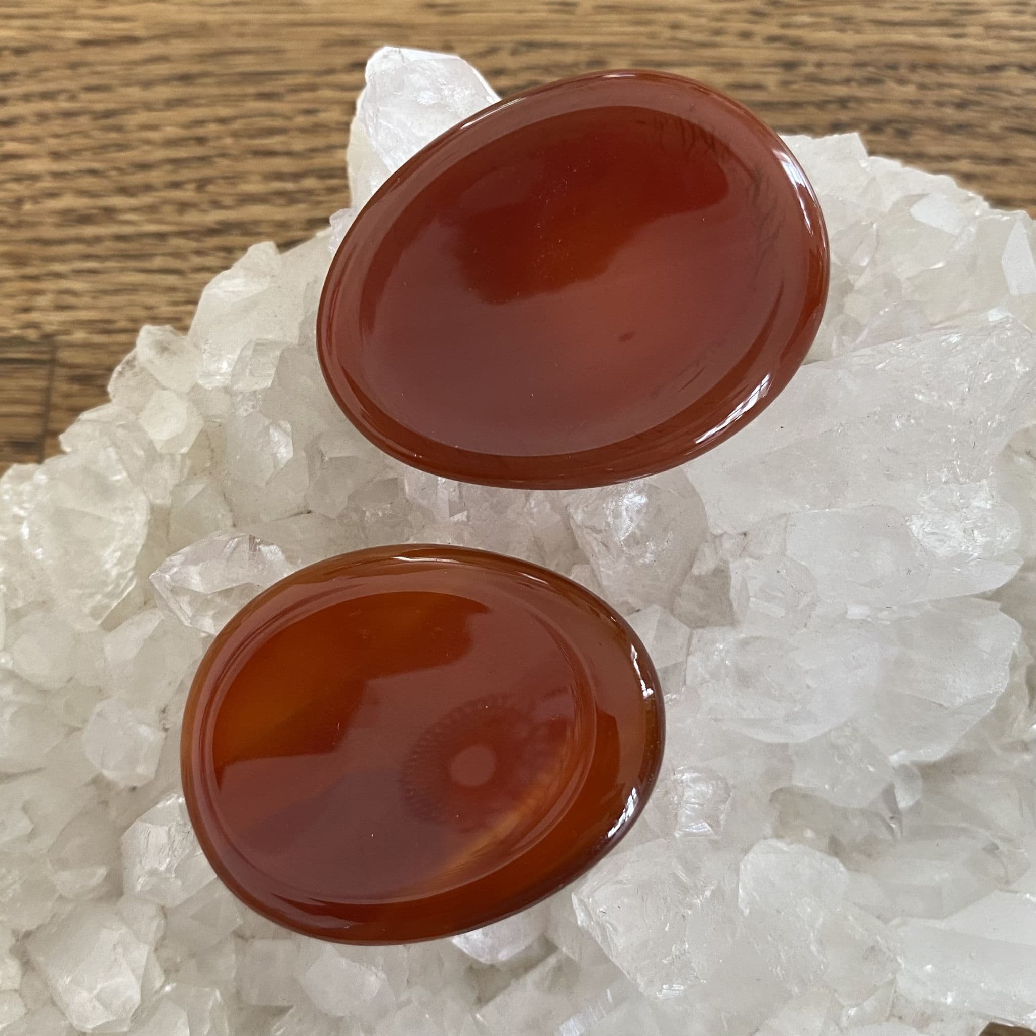 Carnelian Worry Stone