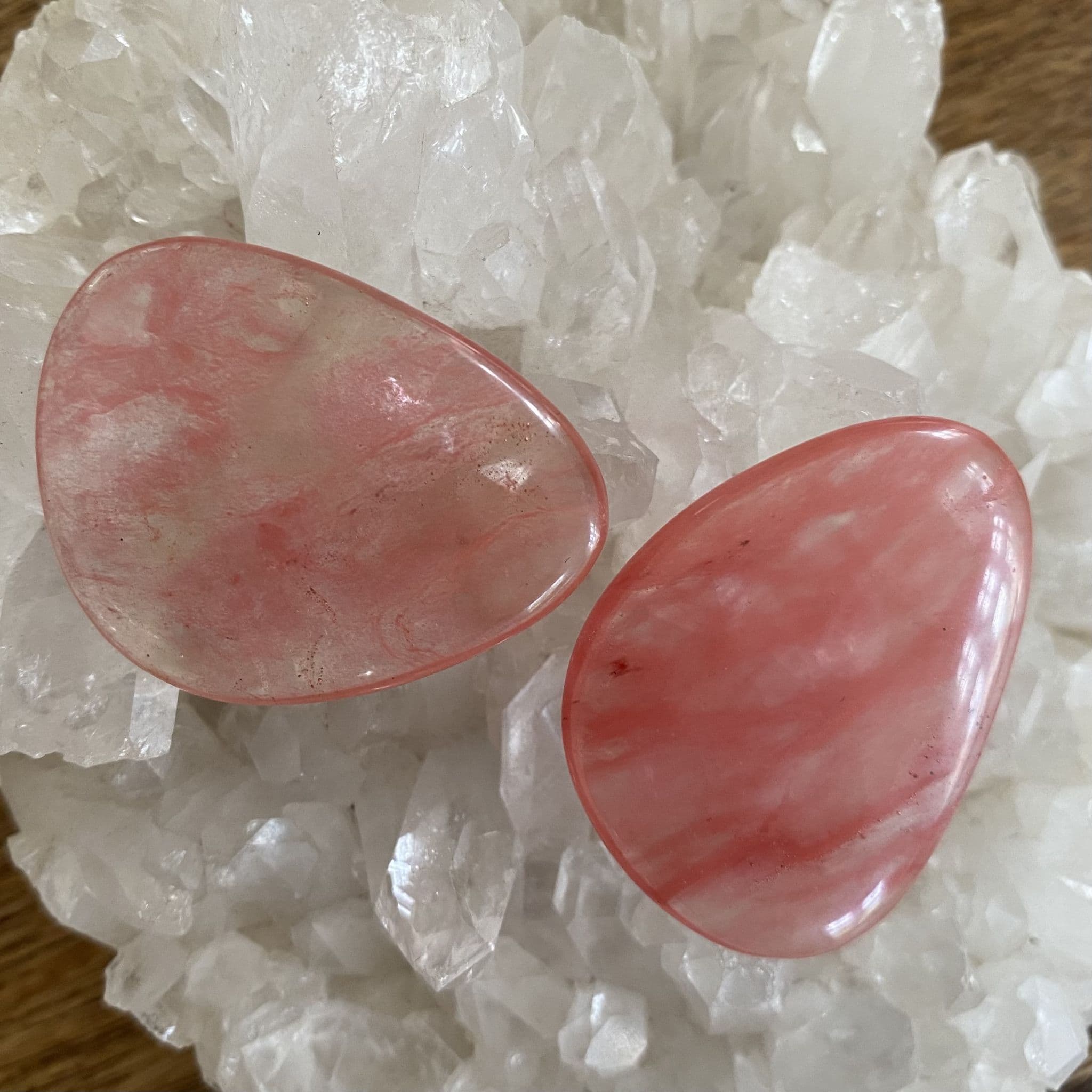 Cherry Quartz Thumbstone