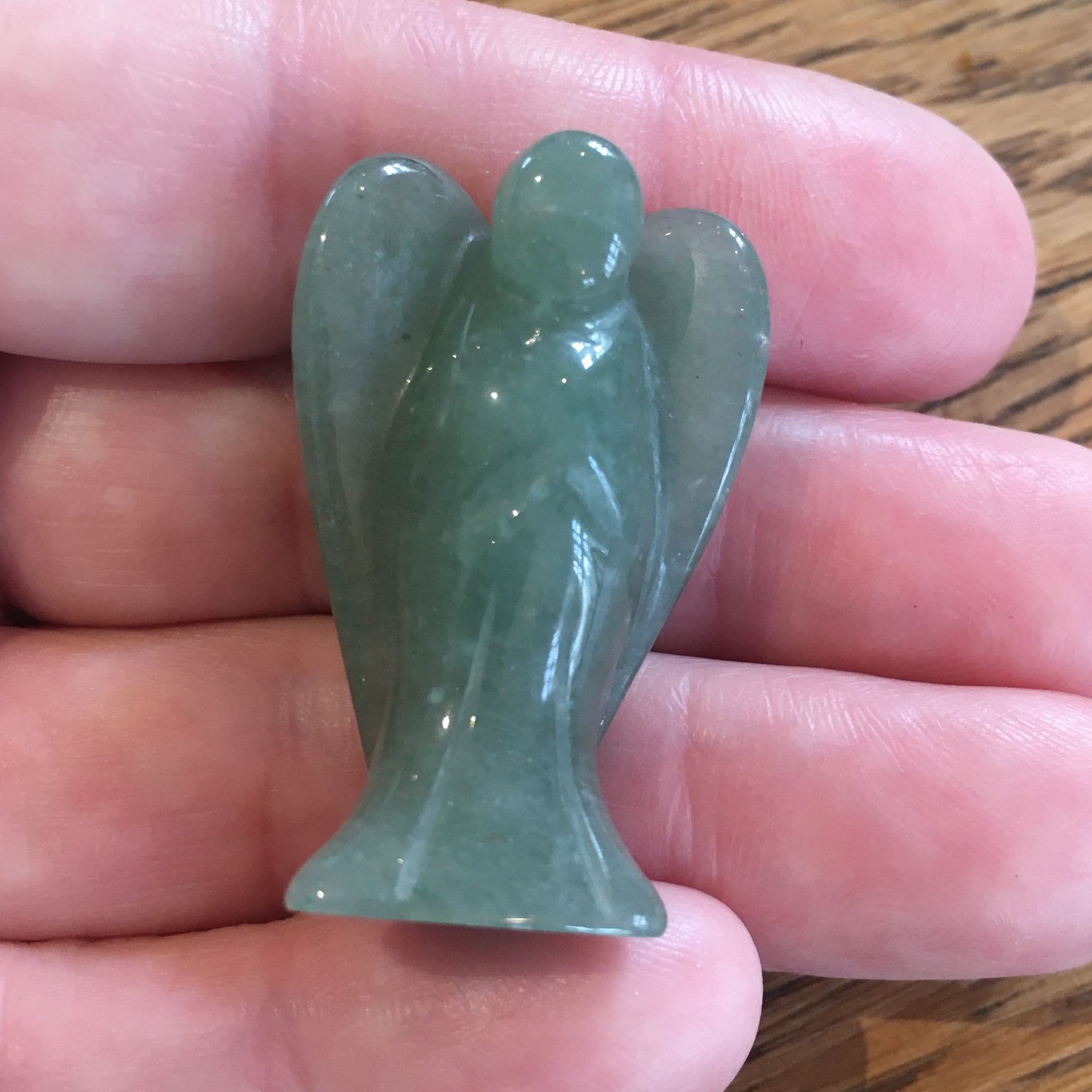 Green Aventurine Angel 35mm