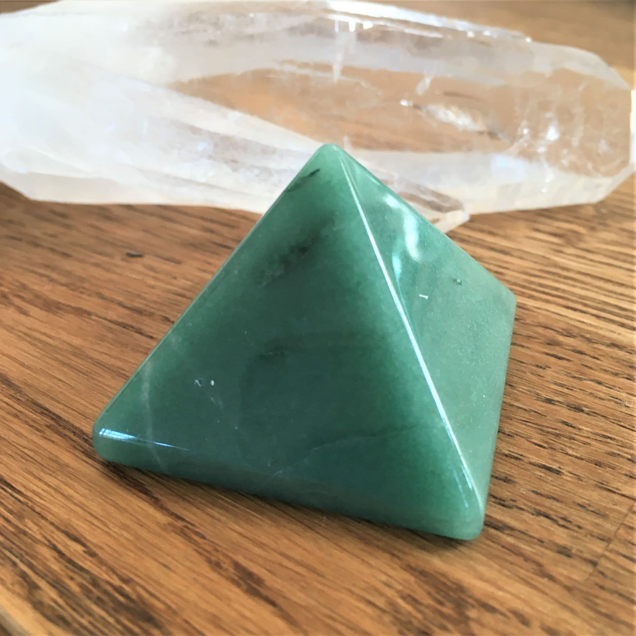 Green Aventurine Pyramid - 40mm