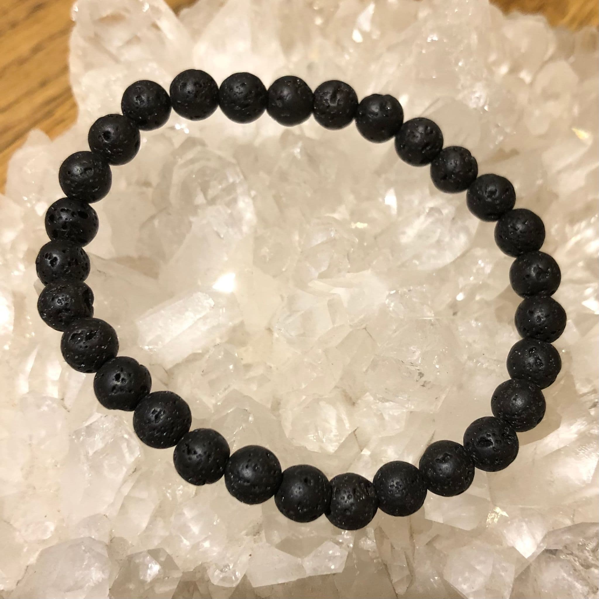 Lava 6mm Bead Bracelet