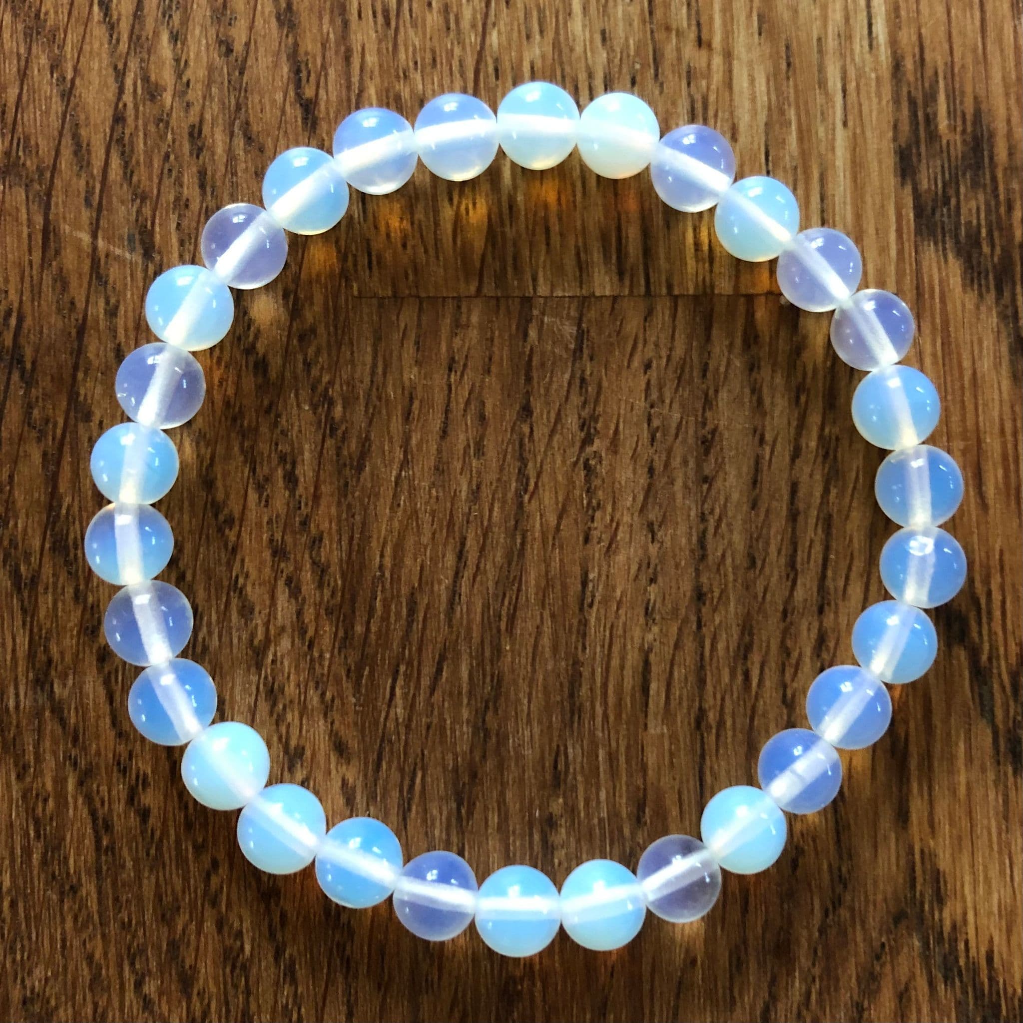 Opalite 6mm Bead Bracelet