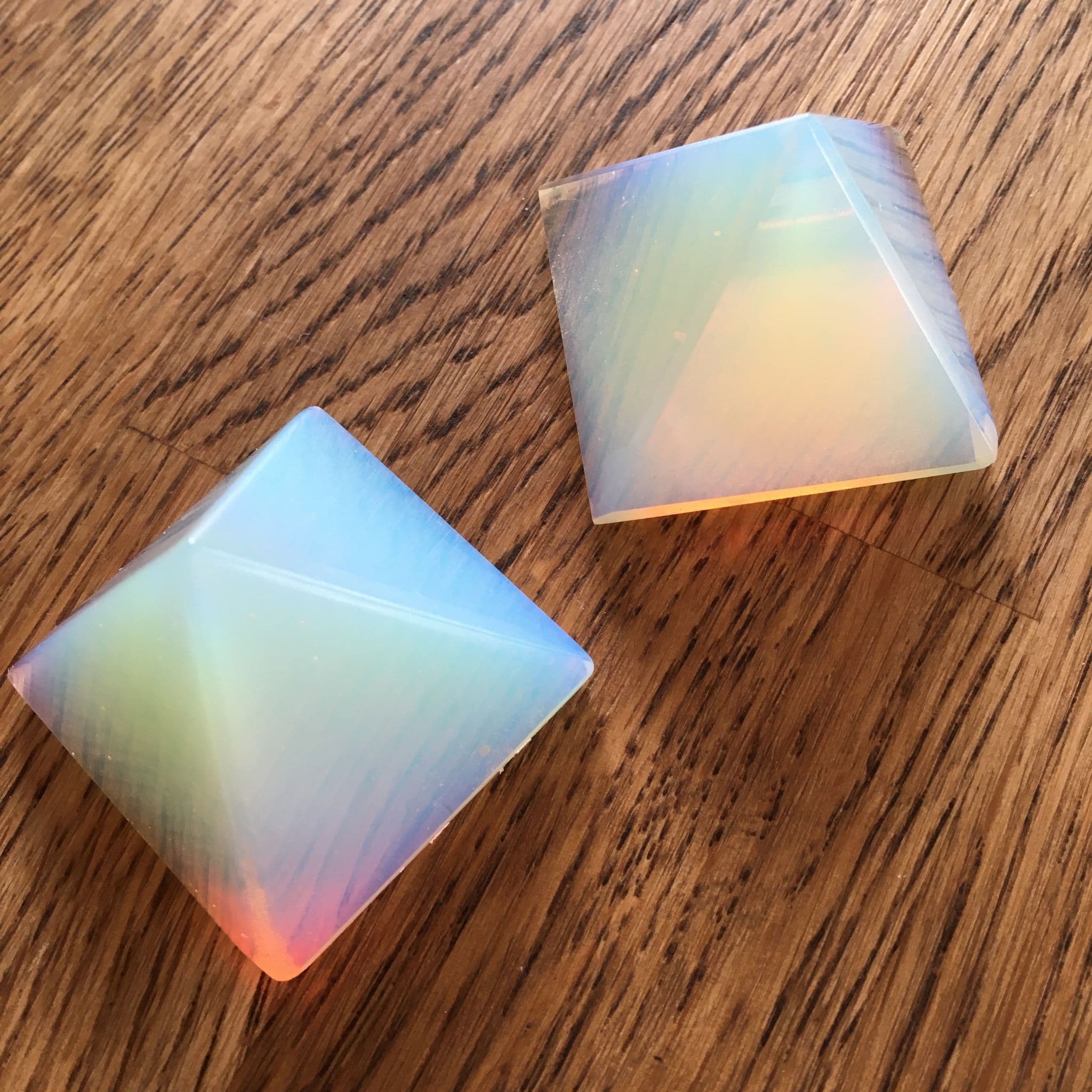 Opalite Pyramids - 35mm