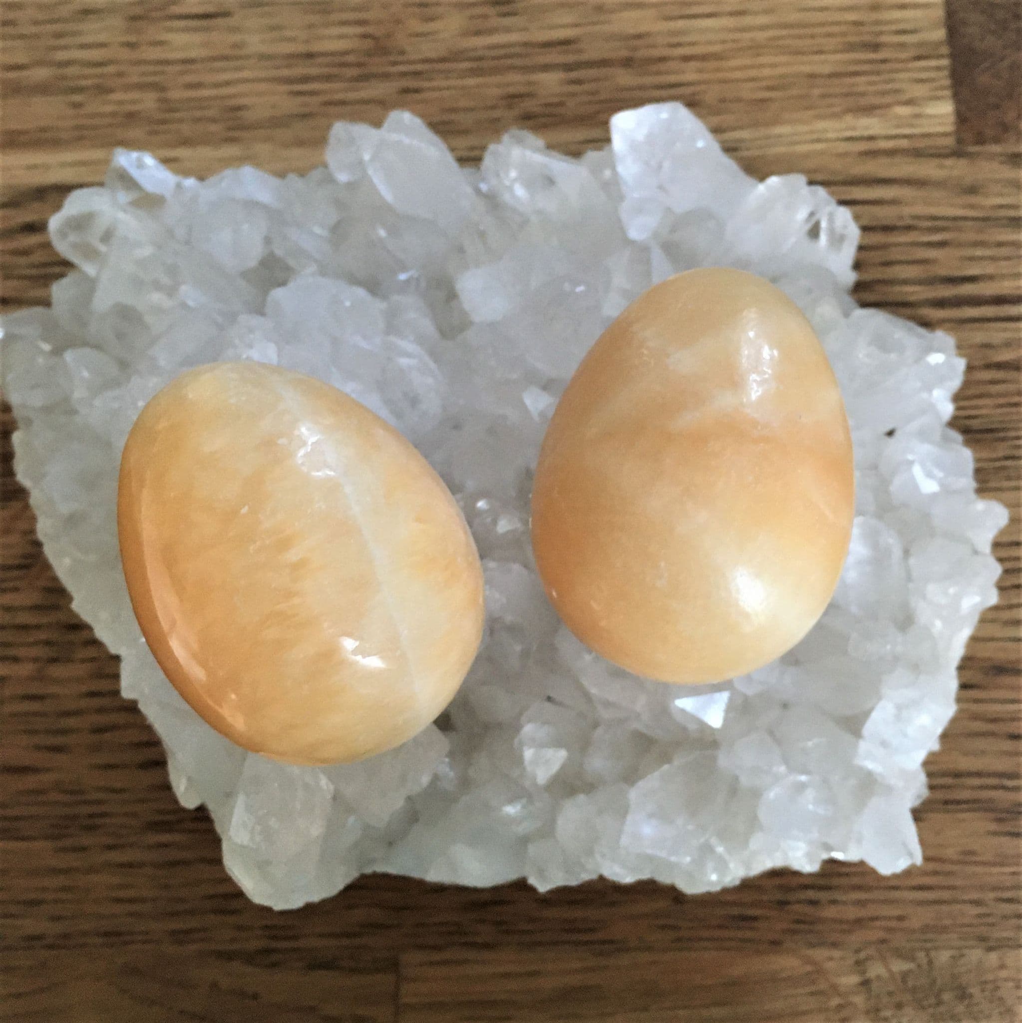 Orange Calcite Egg  - 4.5cm