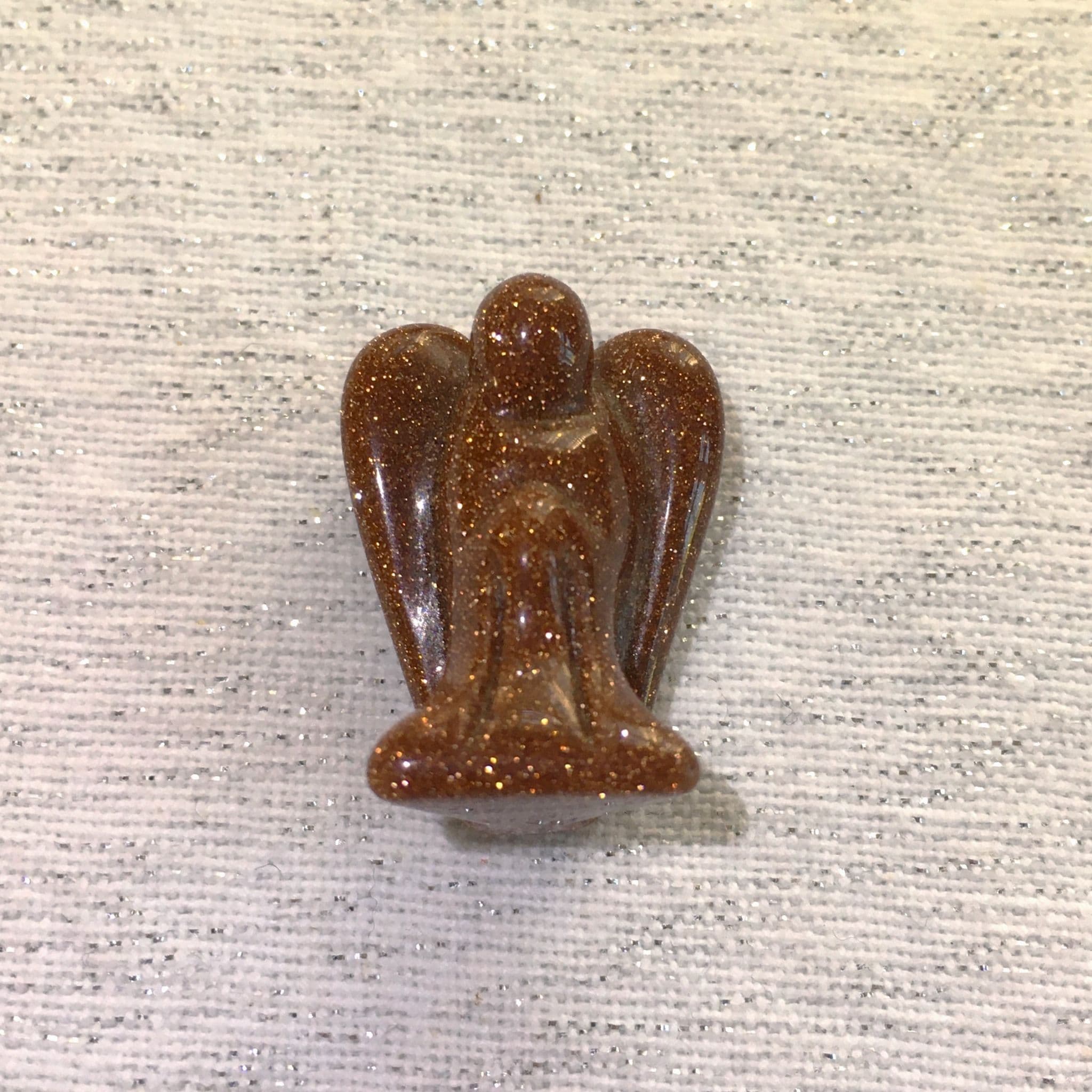 Pocket Goldstone Angel - 25mm