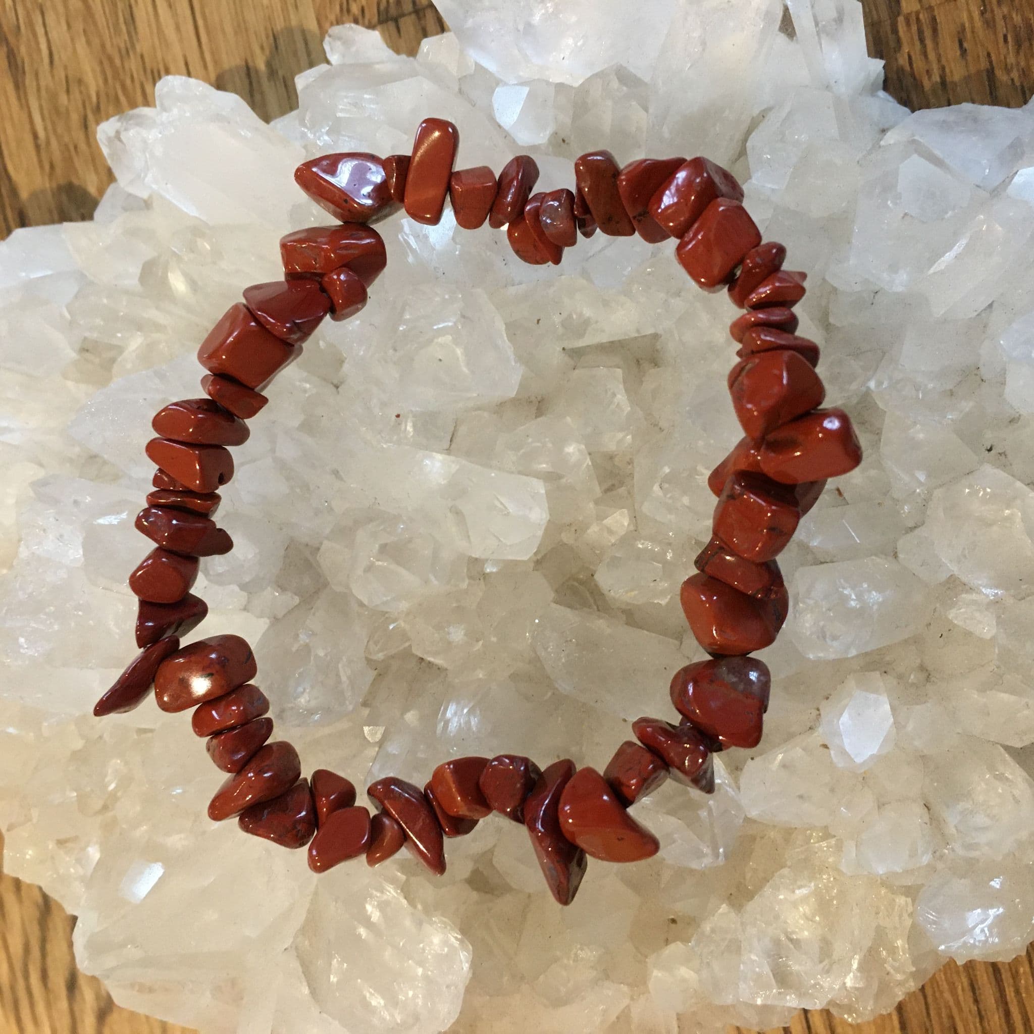 Red Jasper Chipstone Bracelet