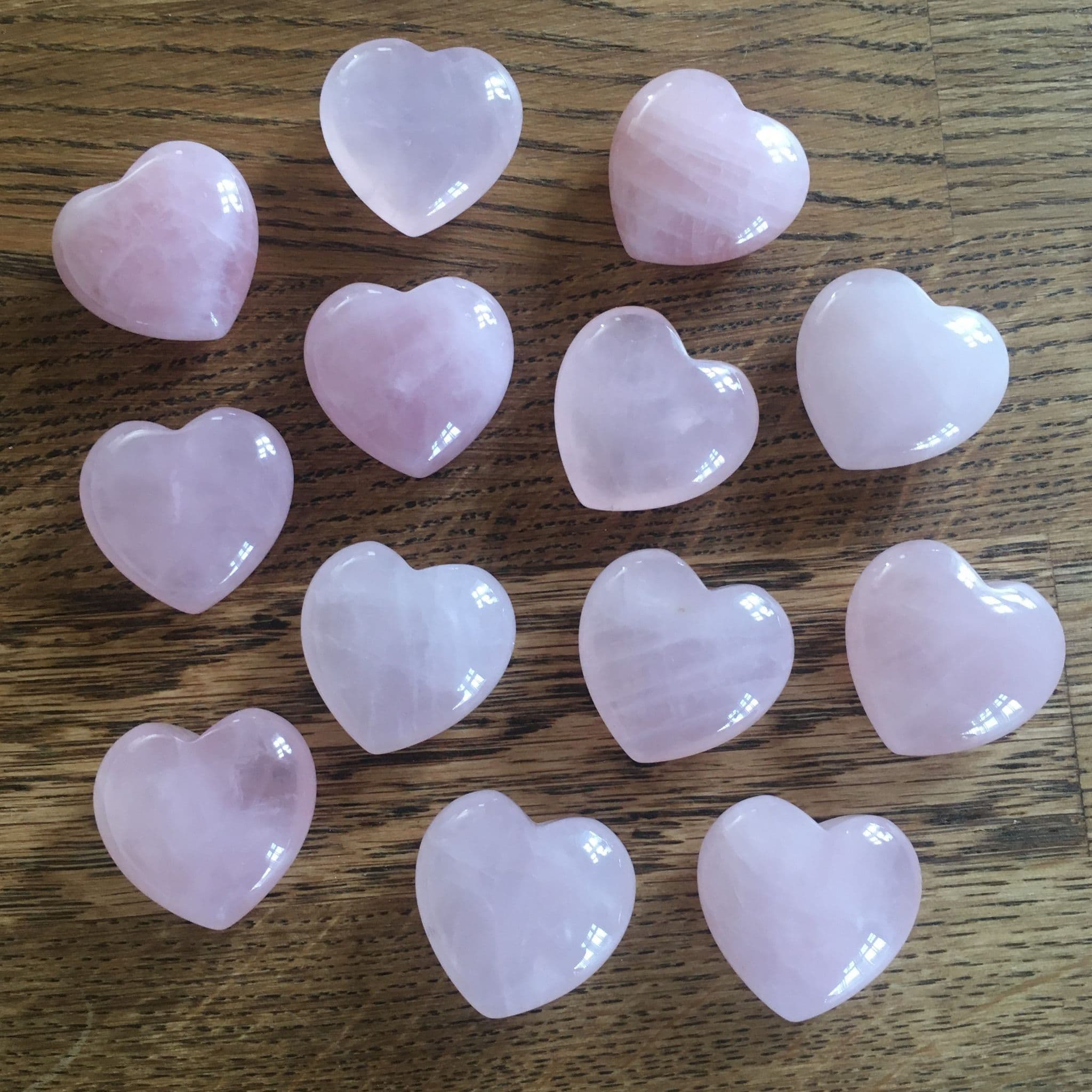 Rose Quartz Heart - 2.5cm