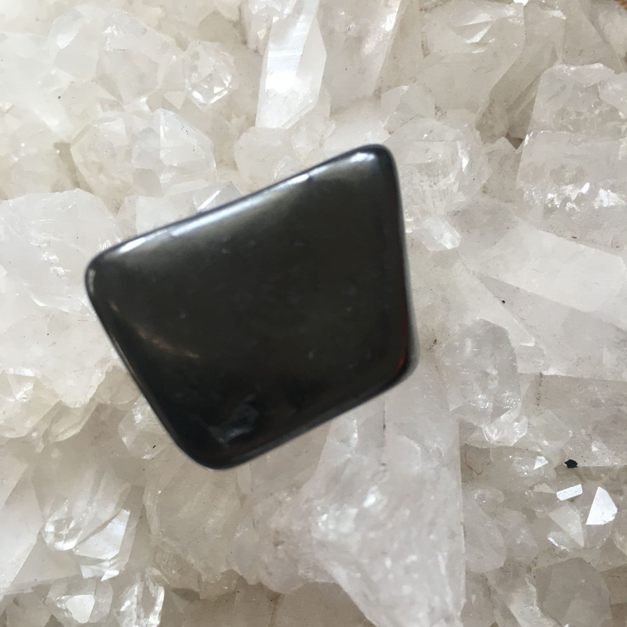 Shungite Tumblestone - 28mm