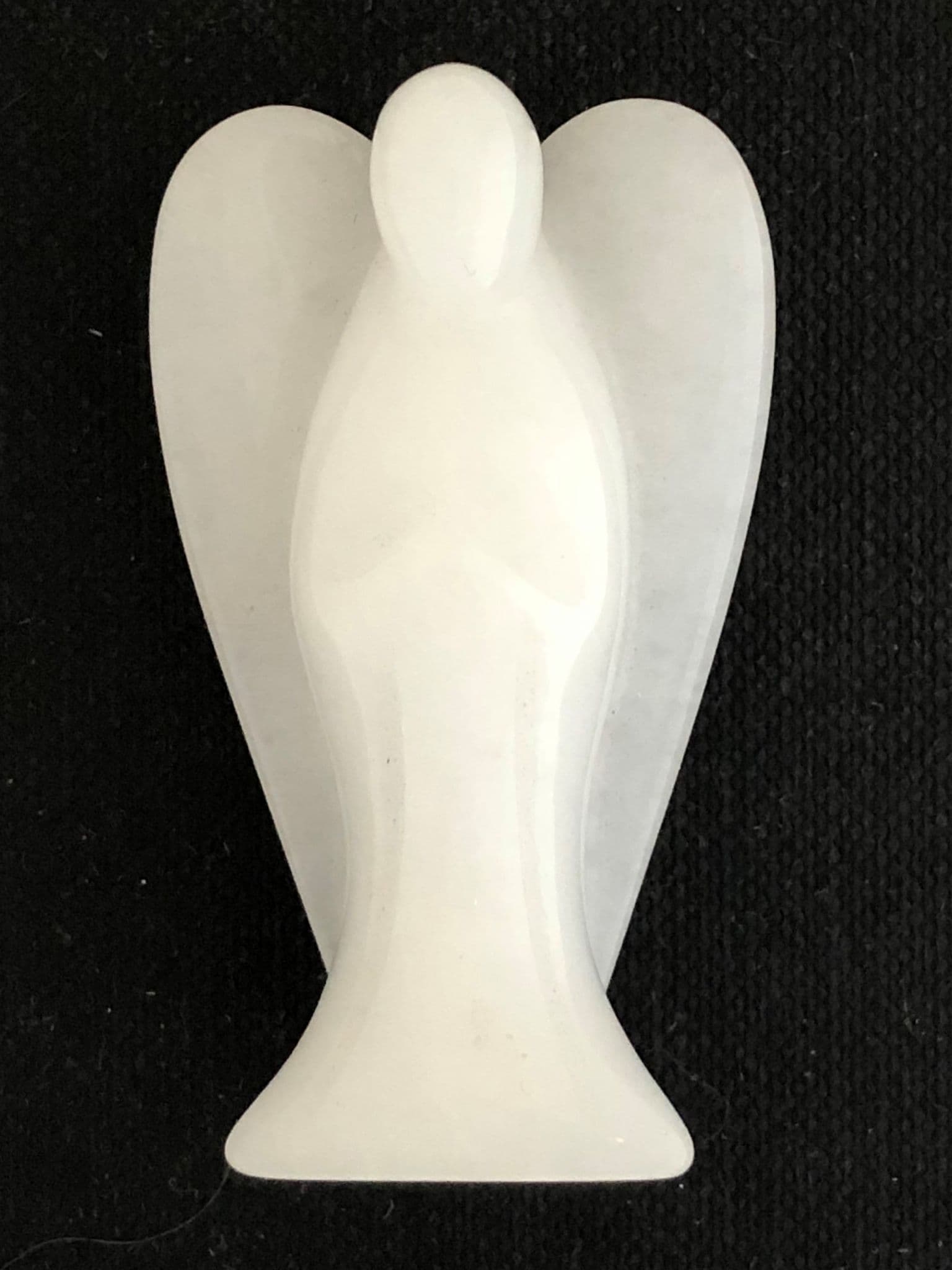 White / Snow Quartz 50mm Angel